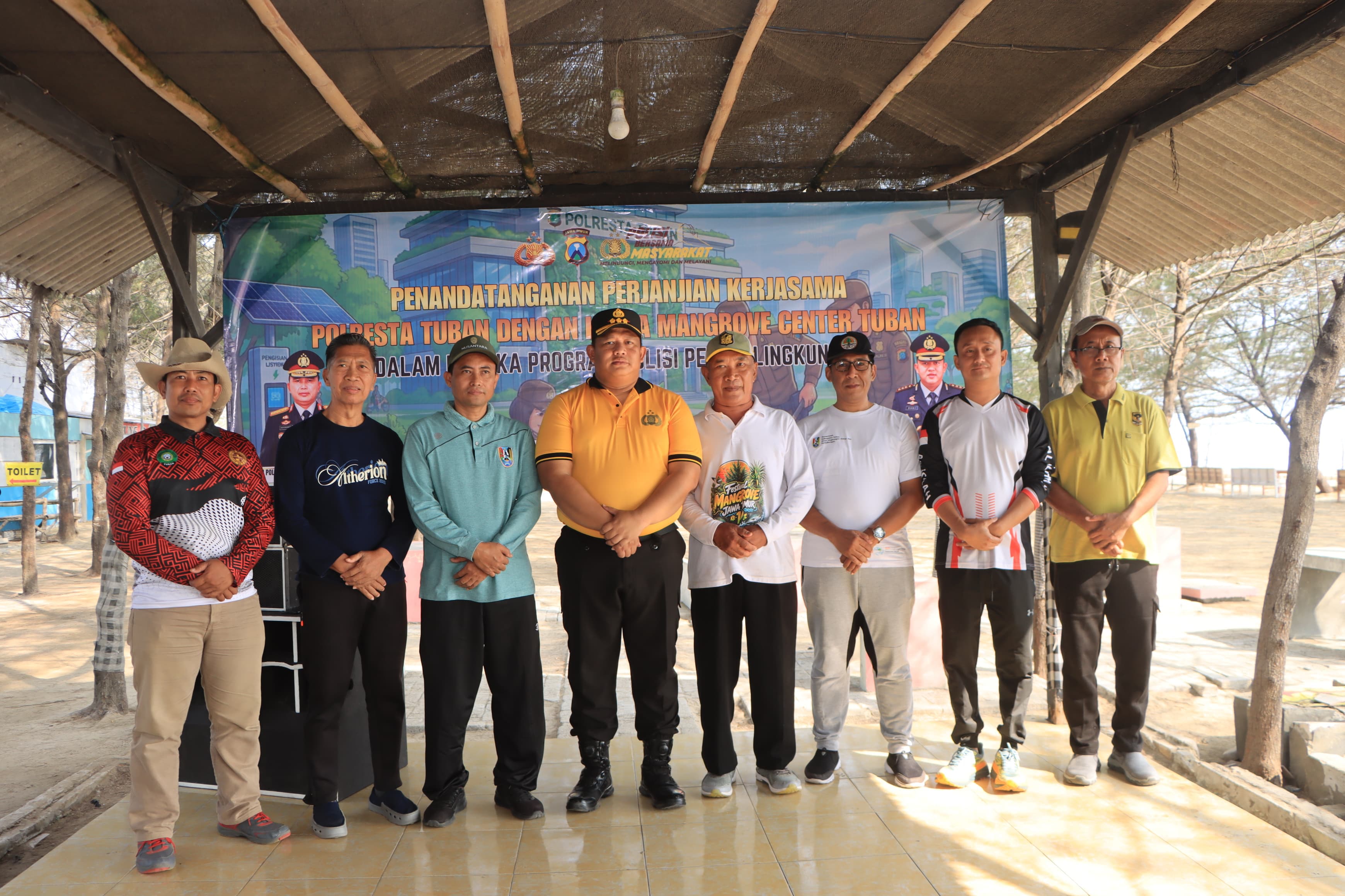Polresta Tuban dan Mangrove Center Jenu Sepakati Perlindungan Pesisir